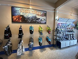 Wetzondivers Khao Lak Dive-In boutique: matériel de snorkeling